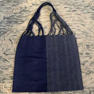 Summer Two-Tone Tote